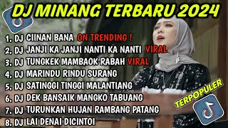 DJ MINANG TERBARU 2024 FULL ALBUM🎵DJ CIINAN BANA FAUZANA TRENDING VIRAL TIKTOK • DJ JANJI KA JANJI [upl. by Colwen]