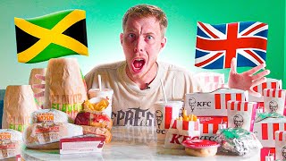 UK VS JAMAICA FOOD CHALLENGE [upl. by Dinnage839]