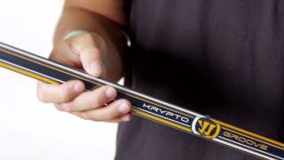 Warrior Krypto Groove Attack Lacrosse Shaft [upl. by Zaslow]