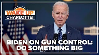 Biden on gun control Do something do something big [upl. by Naegem]