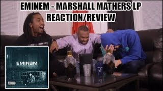 EMINEM  MARSHALL MATHERS LP FULL ALBUM REACTIONREVIEW [upl. by Anitnerolf]