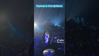 Rophnan and Chris Brown Atlanta part 1 [upl. by Zrike]