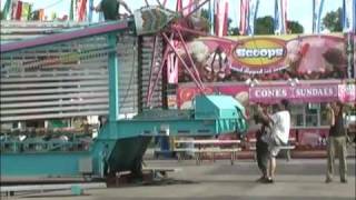 Shawano County Fair  Preparing the Midway [upl. by Atina]