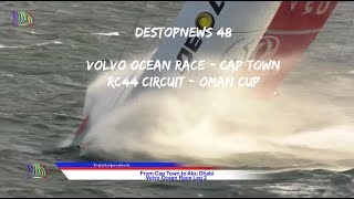 Volvo Race Leg2  RC44 Oman Cup Seglingsuppdatering Destopnews på SVENSKA 48 [upl. by Arjun]