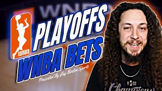 WNBA Picks Today 9222024  FREE WNBA Playoff Best Bets Predictions and Player Props [upl. by Gamages354]