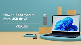 How to Boot System from USB Drive  ASUS SUPPORT [upl. by Leinaj90]