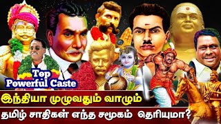 இந்தியா முழுவதும் வாழும் தமிழ் சாதிகள் எது தெரியுமா 😲 [upl. by Rika777]