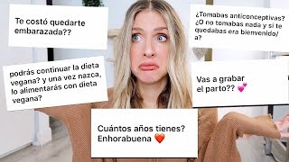 PREGUNTAS SOBRE MI EMBARAZO  Embarazo vegano ¿niño o niña parto · DearDiaryBlog [upl. by Ednil]