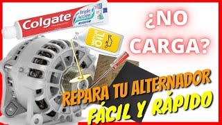 Esta es la FORMA de Reparar tu ALTERNADOR en Casa NO CARGA Paso a Paso [upl. by Alderson]