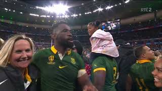 Final whistle scenes as South Africa win World Cup [upl. by Namaan]