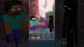 herobrine vs end mobs shorts edit minecraft herobrine minecraftedit mobs vs gaming end [upl. by Lenwood362]