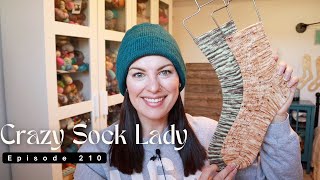 Episode 210  Crazy Sock Lady Podcast [upl. by Majka]