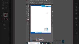 Letterhead Design using free templates adobeillustrators freetemplates [upl. by Ynneg]