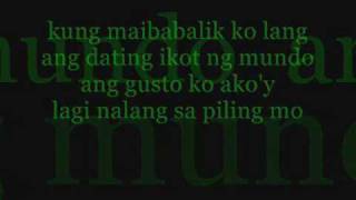 Kung Maibabalik Ko Lang  Gagong Rapper with Lyrics rap [upl. by Gothard621]