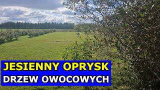 Oprysk Drzew Owocowych Jesienią Mocznikiem Oprysk Drzewek po Zbiorach Czym Pryskać Drzewa Owocowe [upl. by Etireugram]