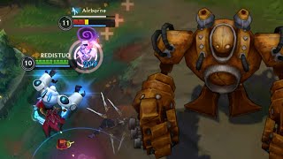 Wild Rift Blitzcrank Support Gameplay in Season 10 Build amp Runes [upl. by Seif]