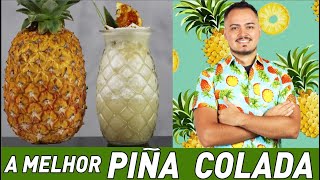 A Melhor Receita de PIÑA COLADA [upl. by Estrella]