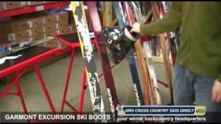 Garmont Excursion Ski Boots Review Video by ORS Cross Country Skis Direct [upl. by Otto]