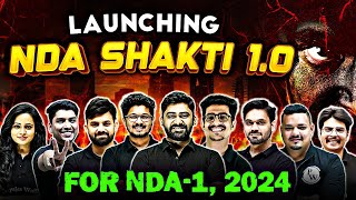 Launching NDA Shakti 10 Batch🤩  Exclusive Batch For NDA1 2024 🔥 [upl. by Daggett560]