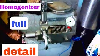 Homogenizer role in ice creamHomogenizer work in ice creamHigh pressure homogenizerhomogenizer [upl. by Oak67]