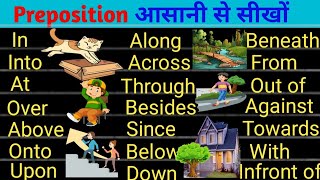 Preposition in English  Prepositions list  Preposition with Examples [upl. by Artenak591]