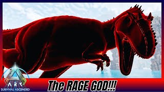 Fighting the Rage God Ark Survival Ascended Omega Mod [upl. by Shinberg325]