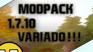 MODPACK 1710  Com 70 MODS  MODPACK VARIADO [upl. by Karly]