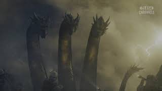 Pure Action Cut 4K Godzilla VS Ghidorah  Godzilla King of the Monsters 2019 scifi action [upl. by Roswald643]