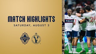 HIGHLIGHTS Vancouver Whitecaps FC vs Club Tijuana  August 3 2024 [upl. by Aehtla]