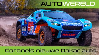 De nieuwe Dakar auto van Tim en Tom Coronel 2022  RTL Autowereld [upl. by Forbes]