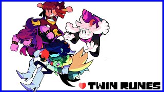 Kris Frisk Chara Ralsei and Susie  Twin Runes 3  DeltaruneUndertale Comic Dub [upl. by Vaughn]