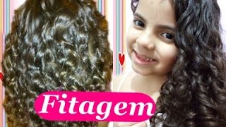 FITAGEM EM CABELO DE CRIANÇA  Joelma Linhares [upl. by Eedeed]