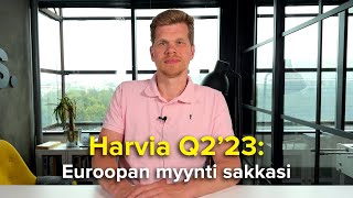 Harvia Q223 Euroopan myynti sakkasi [upl. by Icyac]