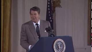 Compilation of President Reagans Humor from Selected Speeches 198189 [upl. by Kristin777]