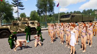 Ukrainian sniper frees 300 girls held hostage by Russian general [upl. by Brenton89]