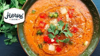 Recette facile du GAZPACHO ou Gaspacho [upl. by Desirea]