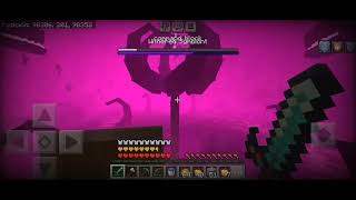 Crackers Wither Storm Mod Bedrock 20 Batalla Final [upl. by Hizar]