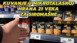 Kuvanje u mikrotalasnoj 🍴 zaleđena hrana 21 veka za siromašne [upl. by Asseral488]