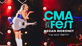 Megan Moroney – “I’m Not Pretty”  CMA Fest 2024 [upl. by Ahselef141]