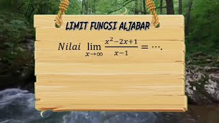 Soal Limit Fungsi Aljabar Ke 4 Matematika Kelas 12 limitfungsialjabar limitfungsi [upl. by Lj]