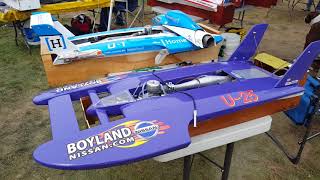 Scale RC Hydroplane Racing Pit Tour RC Unlimiteds Diamond Cup [upl. by Airotal221]