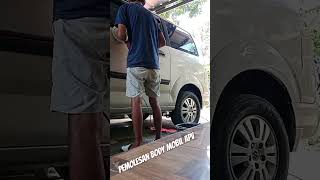 pemolesan body mobil apv  mobil pemolesan apv indonesia tredingshorts shorts [upl. by Farra]