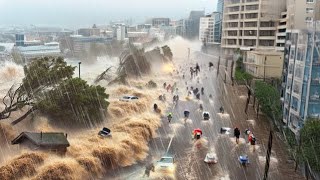 Cape Town is Underwater now Storm and Flood like Tsunami hits South Africa everyone is shocked [upl. by Eissoj589]