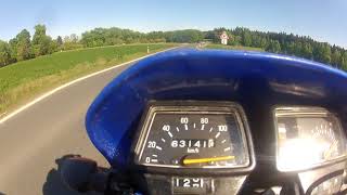 YAMAHA DT 125R  TOP SPEED [upl. by Euton]