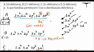 FUVEST Distribuição eletrônica e potencial de ionização [upl. by Nerok]