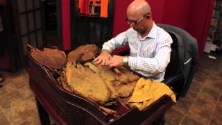 How To Roll A Cigar With A Master Roller From H Upmann [upl. by Airahs]