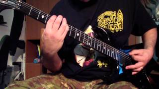 Morbid Angel  Pain Divine guitar cover [upl. by Bose368]