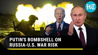 Putin Blasts Nonsense US War With Washington Would Be On A Different Level  Watch [upl. by Austina]