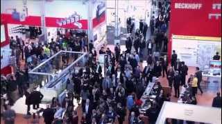 EN  Preview Beckhoff at Hannover Messe 2015 [upl. by Tallia]