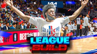 I Played on THE 1 RANKED NBA 2K LEAGUE CENTER BUILD IN NBA2K24 Igymo build [upl. by Mchale]